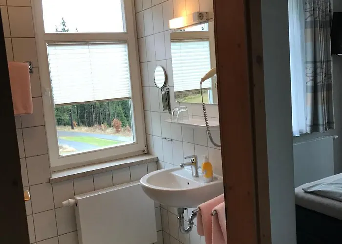 Und Berggasthof Spiessberghaus Am Rennsteig 2* フリードリッヒローダ